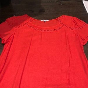 Orange Ella Moss top size XS